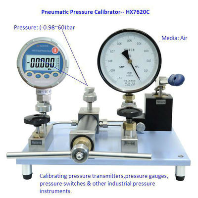 3 pcs Output HS721 Calibration Pneumatic Hand Pump for Medium Air