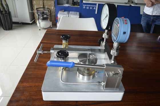 Stainless Steel Output Part HS706 Hydraulic Pressure Comparator for Lab Equipment