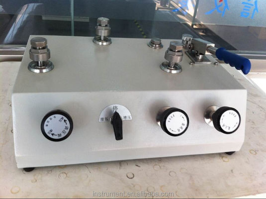 600bar Electric Pressure Testing Pump with 0.01bar Adjustment and 25 Transformer Oil