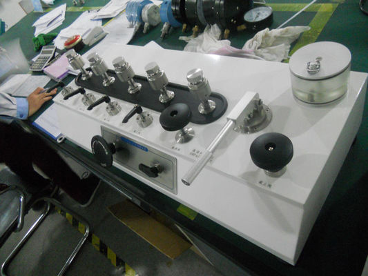 Stability speed within 5 seconds HS318L 0-600bar Oil Working Media Pressure Comparator