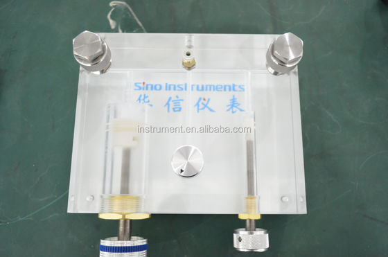 Stainless Steel Output Part Pressure Pump for Accurate Air Pressure Gauge Calibration