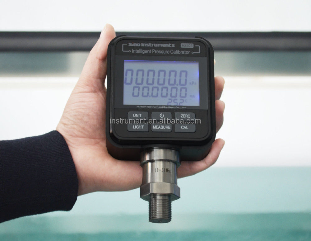 High Accuracy HS602 Pocket Portable Digital Pressure Manometer 0.02%R.D 0.05%F.S
