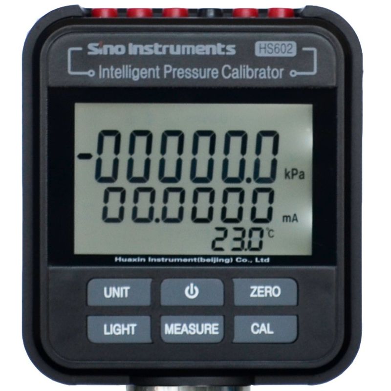 HS602 Intelligent Pressure Calibrator 24V Voltage and Current 4-20mA for Professional