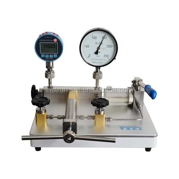 HS728 High Pressure Comparator Pump 0-1200/1400bar Range 0.1kPa Adjustment Resolution