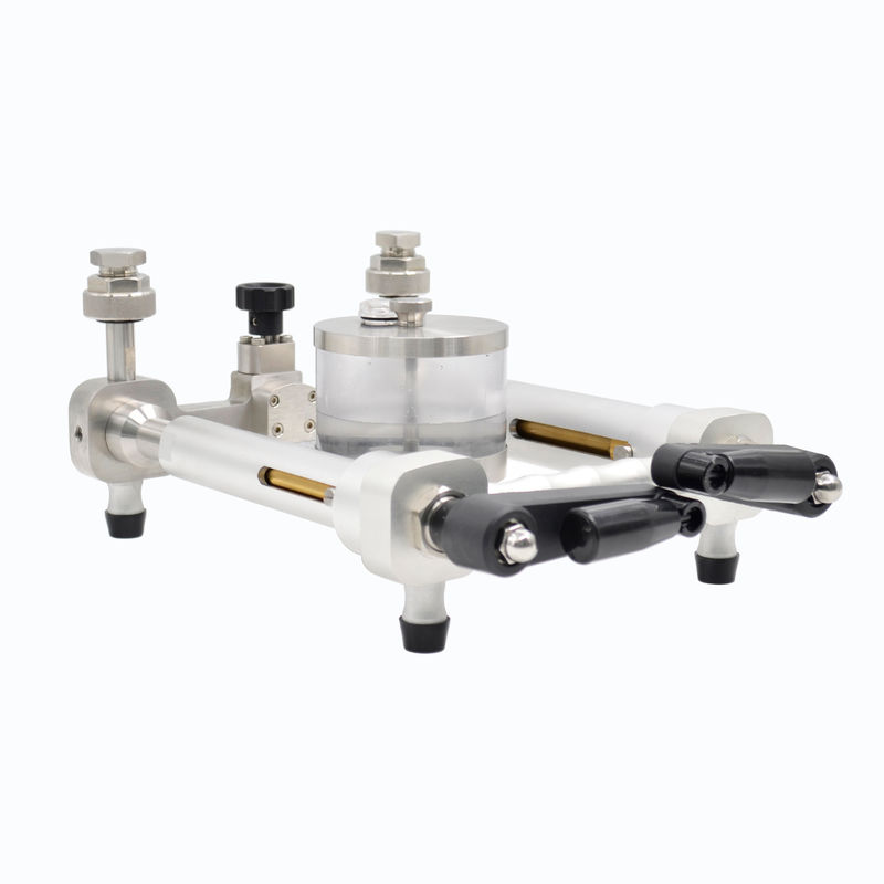 Adjust Resolution 0.1kPa Portable Hydraulic Pressure Test Pump HS711A with 2.6kgs Weight