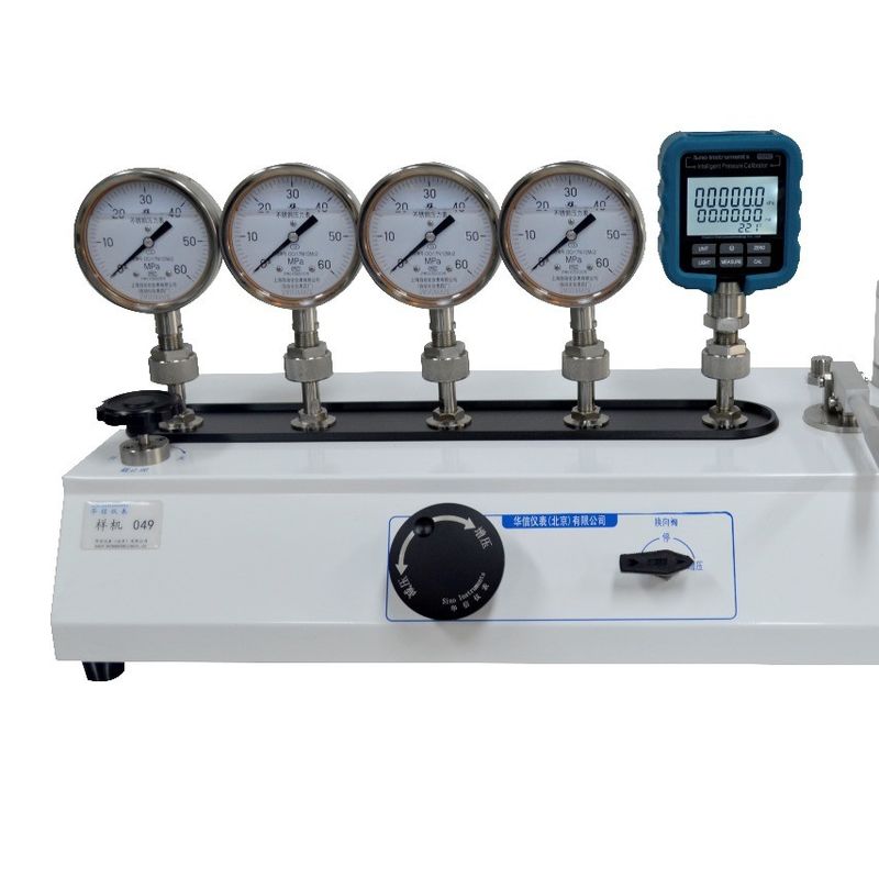 Electric Air Pressure Testing Bench Pneumatic 0-25bar for Stable Speed within 5 Seconds